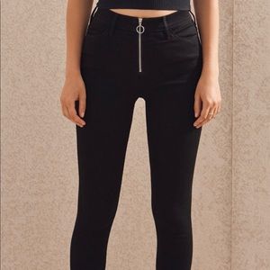 PacSun September Black Super High Rise Jeggings